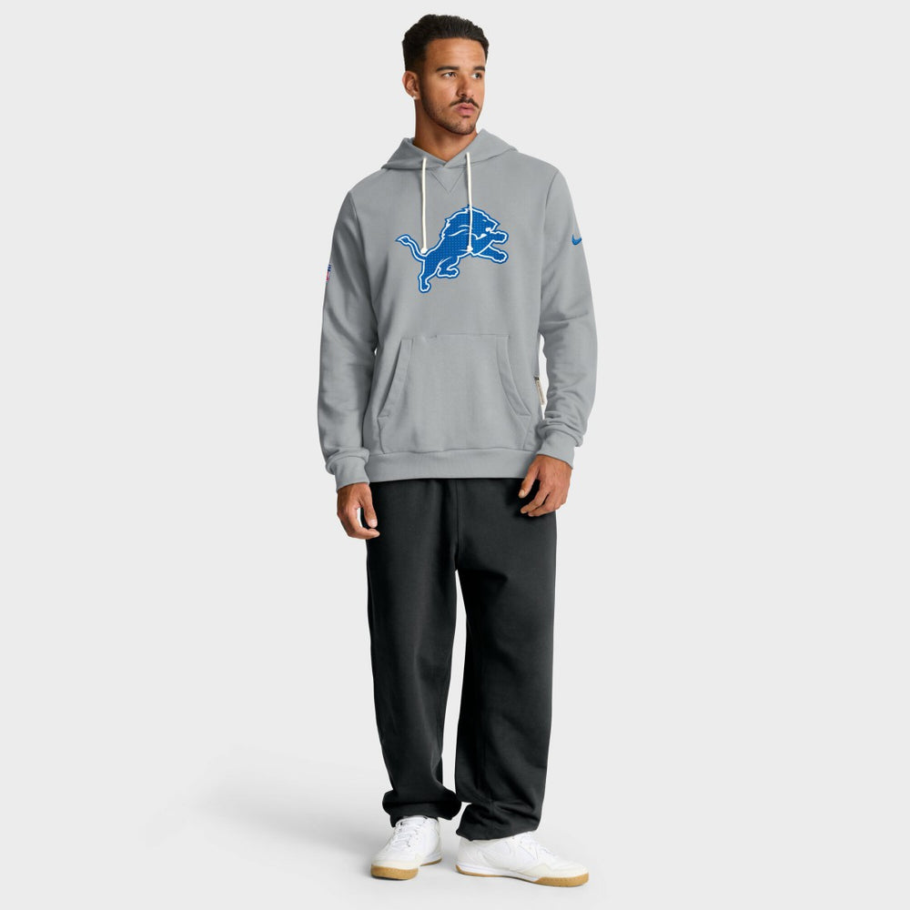 NFL Detroit Lions Sideline Standard Issue Initial Home Dri-FIT Hoodie