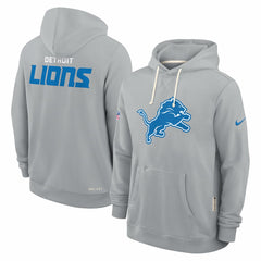 NFL Detroit Lions Sideline Standard Issue Initial Home Dri-FIT Hoodie