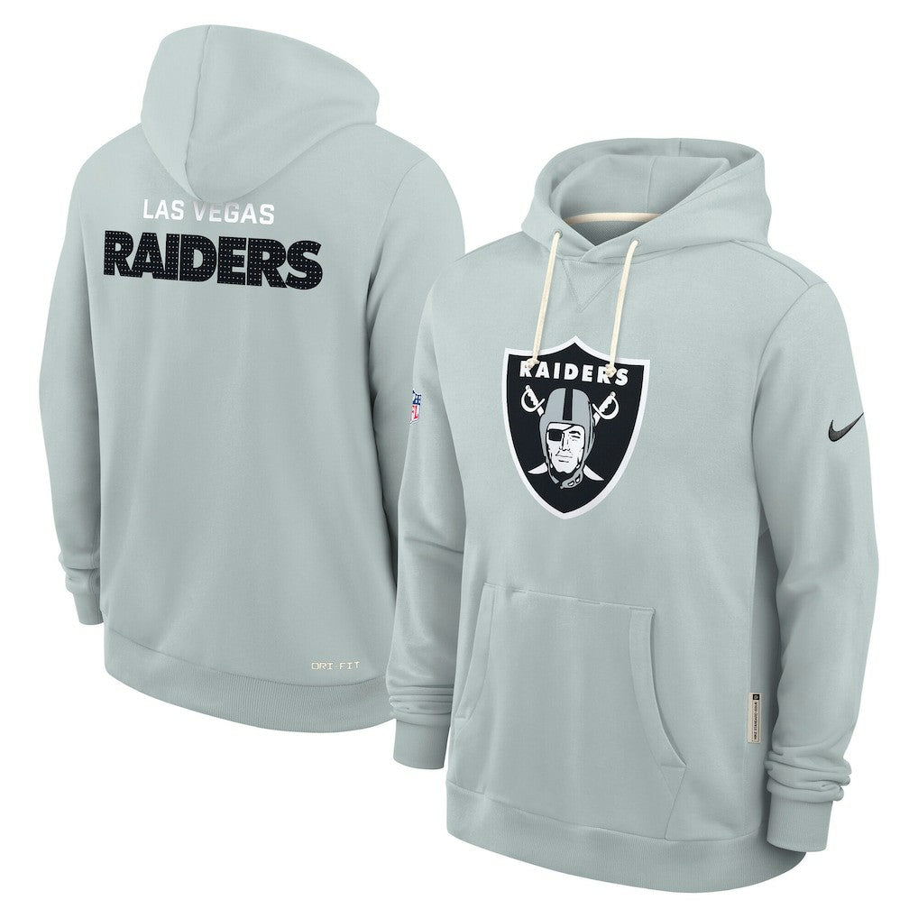 NFL Las Vegas Raiders Sideline Standard Issue Initial Home Dri-FIT Hoodie