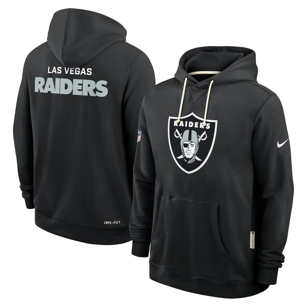 NFL Las Vegas Raiders Sideline Standard Issue Initial Home Dri-FIT Hoodie