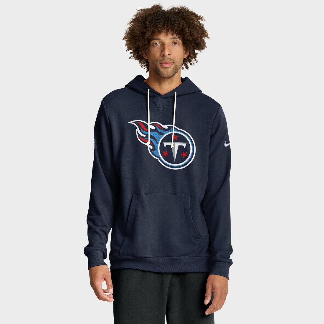 NFL Tennessee Titans Sideline Standard Issue Initial Home Dri-FIT Hoodie
