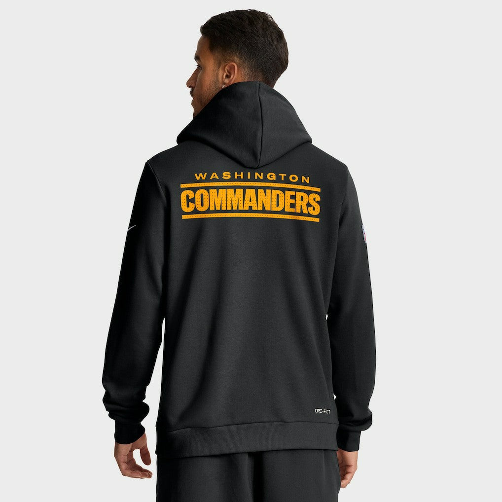 NFL Washington Commanders Sideline Standard Issue Initial Home Dri-FIT Hoodie