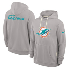 NFL Miami Dolphins Sideline Standard Issue Initial Home Dri-FIT Hoodie