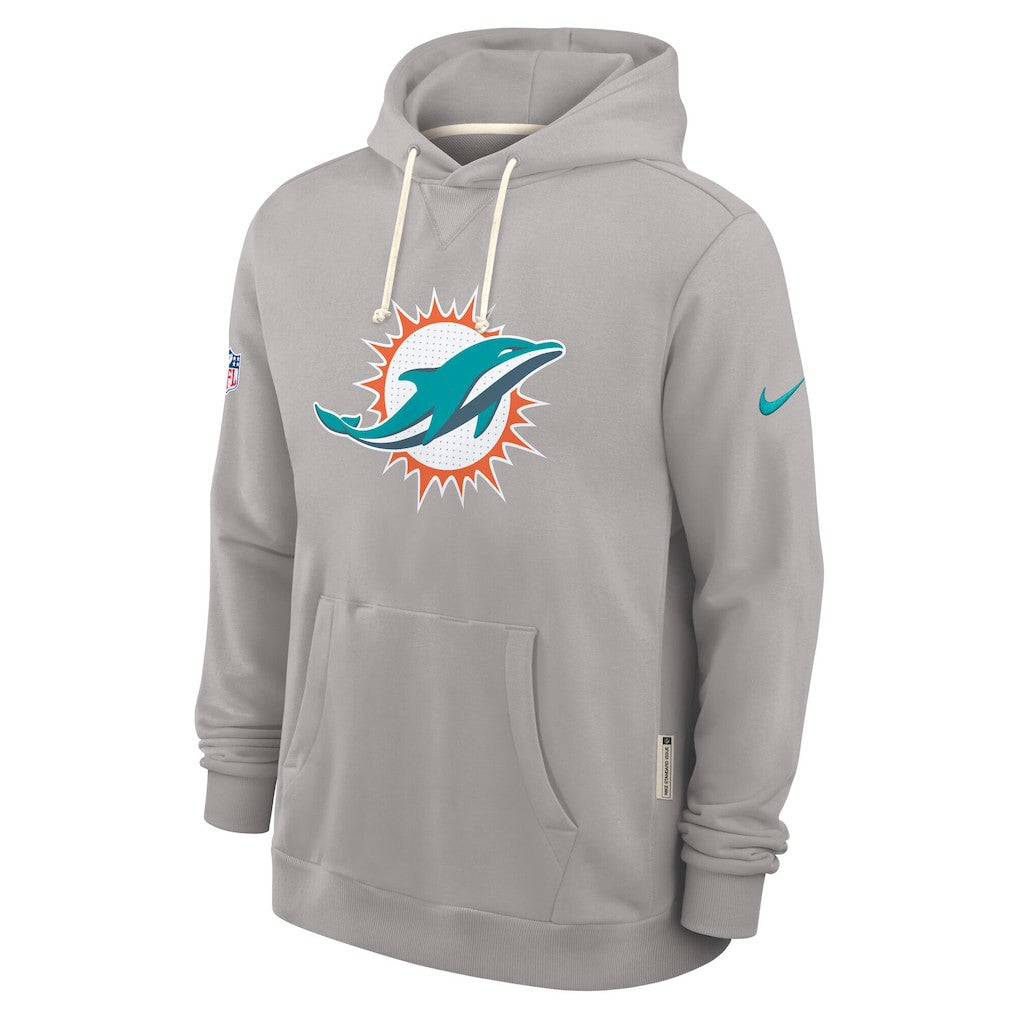 NFL Miami Dolphins Sideline Standard Issue Initial Home Dri-FIT Hoodie