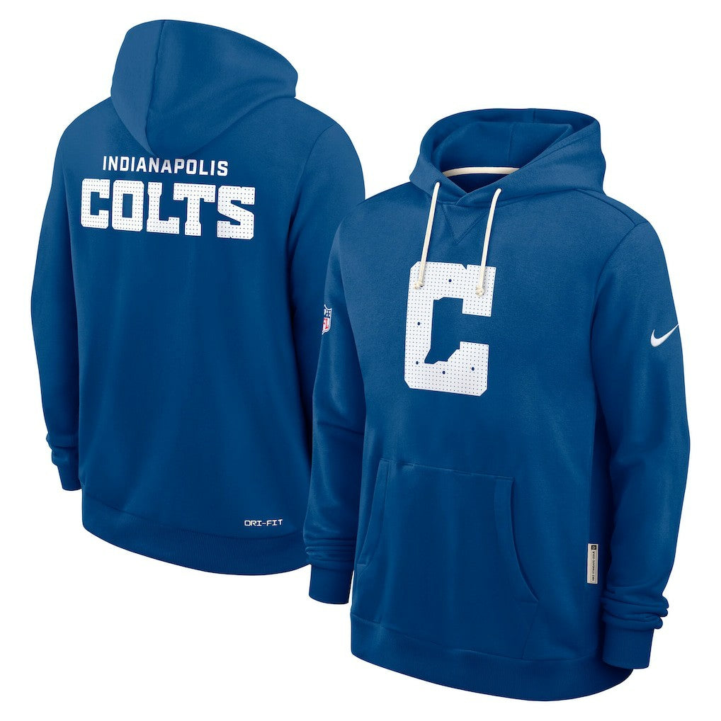 NFL Indianapolis Colts Sideline Standard Issue Initial Home Dri-FIT Hoodie