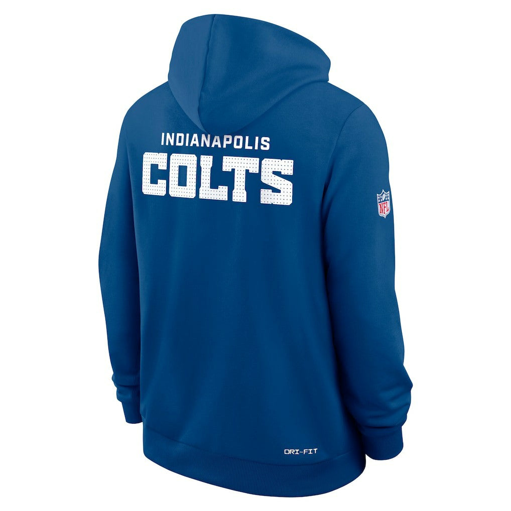 NFL Indianapolis Colts Sideline Standard Issue Initial Home Dri-FIT Hoodie