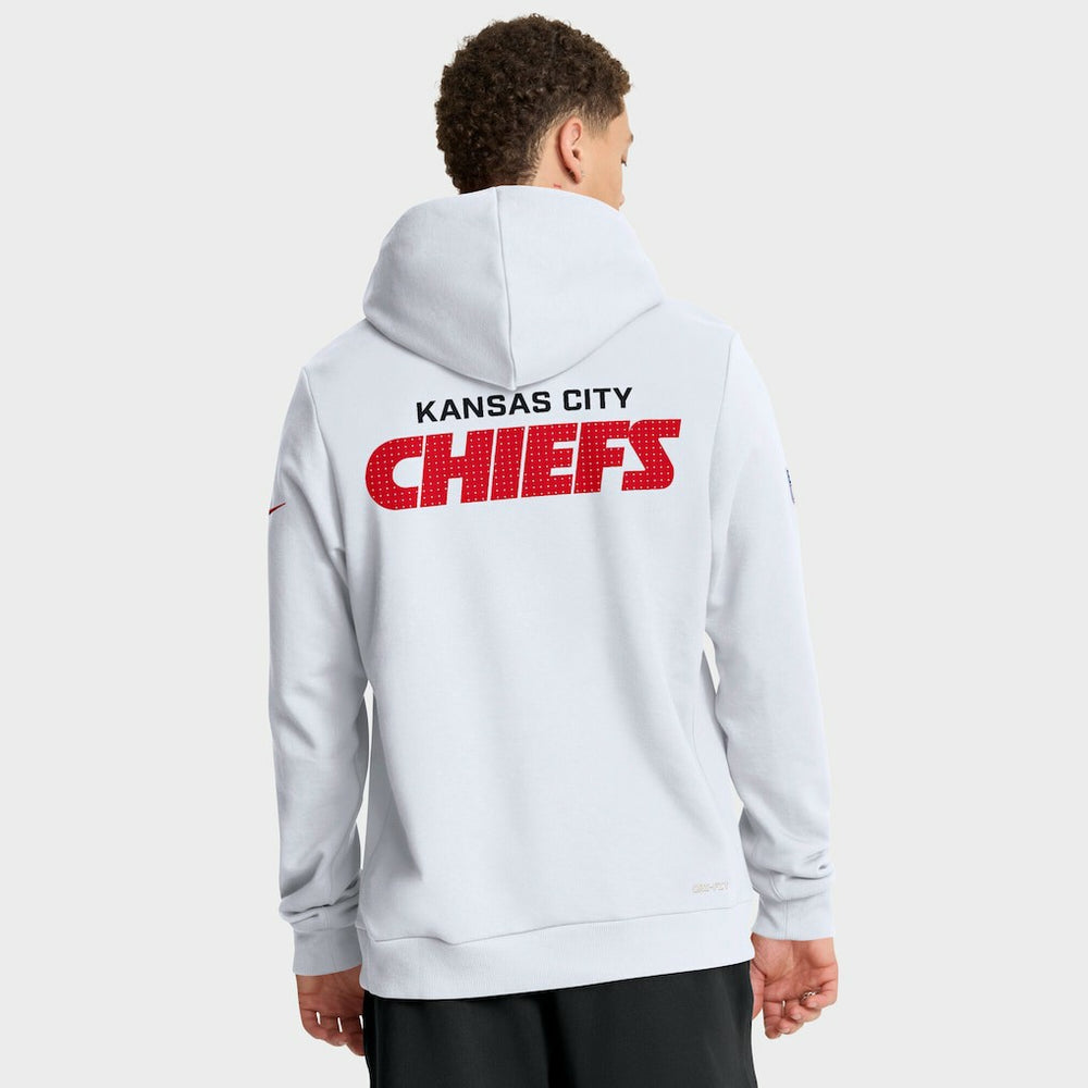 NFL Kansas City Chiefs Sideline Standard Issue Initial Home Dri-FIT Hoodie