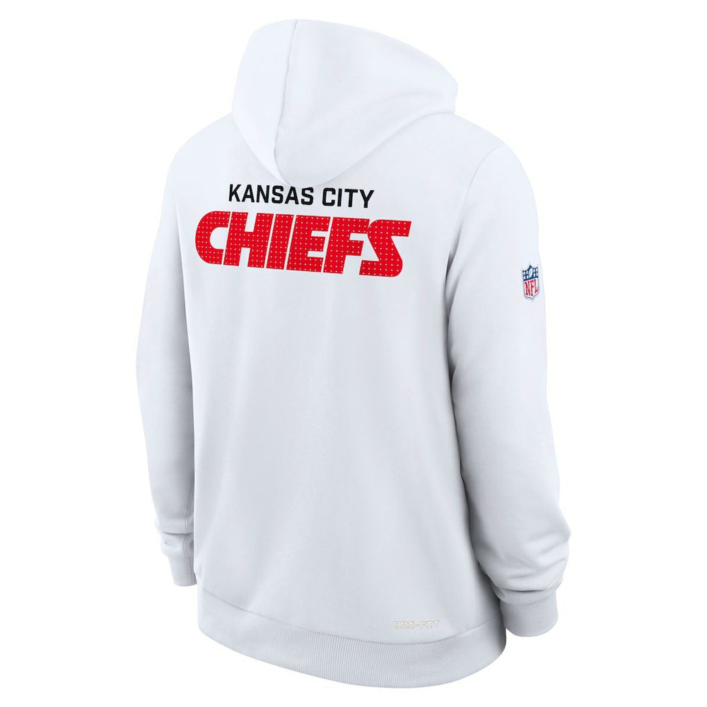 NFL Kansas City Chiefs Sideline Standard Issue Initial Home Dri-FIT Hoodie
