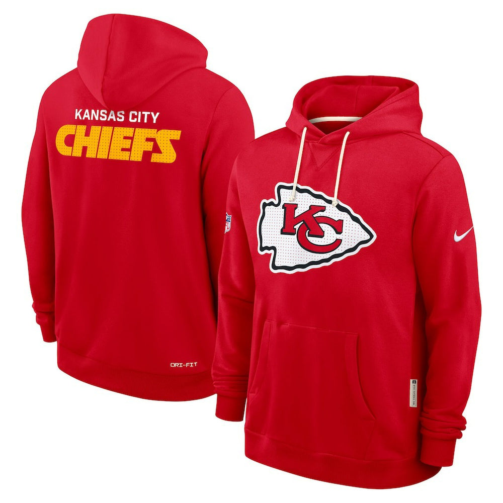 NFL Kansas City Chiefs Sideline Standard Issue Initial Home Dri-FIT Hoodie