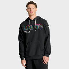 NFL New Orleans Saints 2025 NFL Crucial Catch Sideline Standard Issue Dri-FIT Hoodie