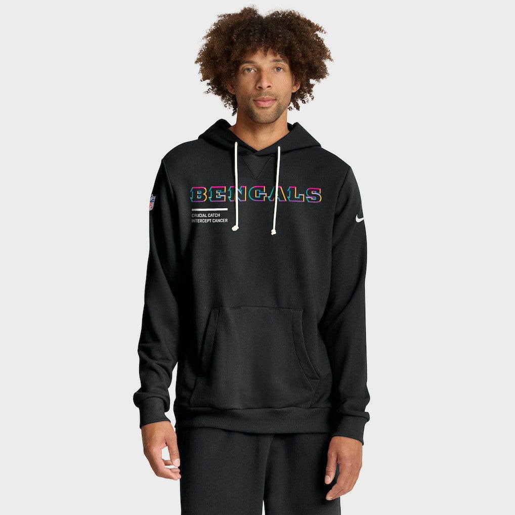 NFL Cincinnati Bengals 2025 NFL Crucial Catch Sideline Standard Issue Dri-FIT Hoodie