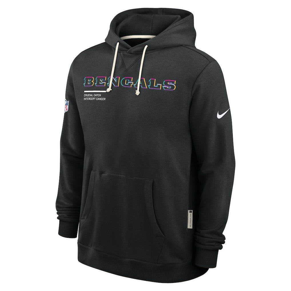 NFL Cincinnati Bengals 2025 NFL Crucial Catch Sideline Standard Issue Dri-FIT Hoodie