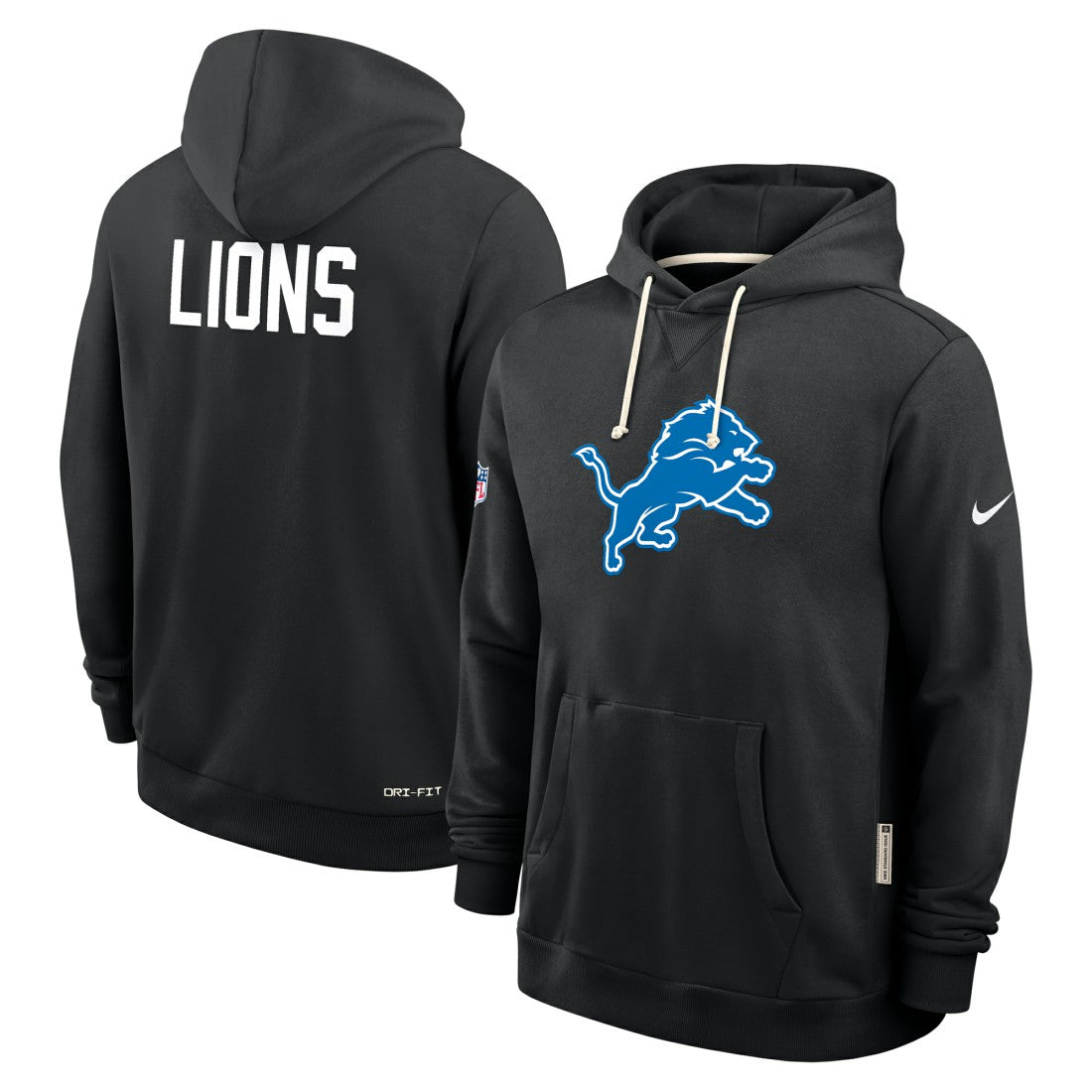 NFL Detroit Lions Sideline Standard Issue Alt 2 Dri-FIT Hoodie