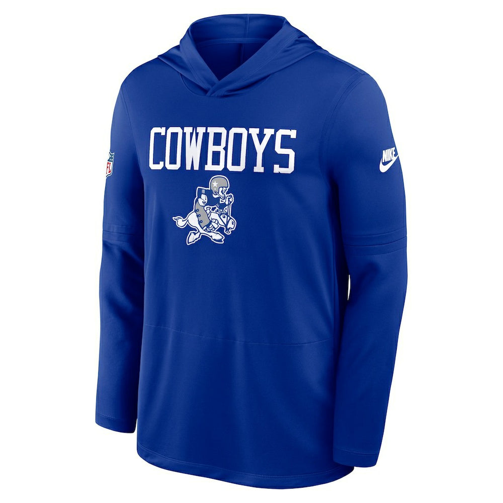NFL Dallas Cowboys Sideline Alt Pack Dri-FIT Lightweight Hooded Top