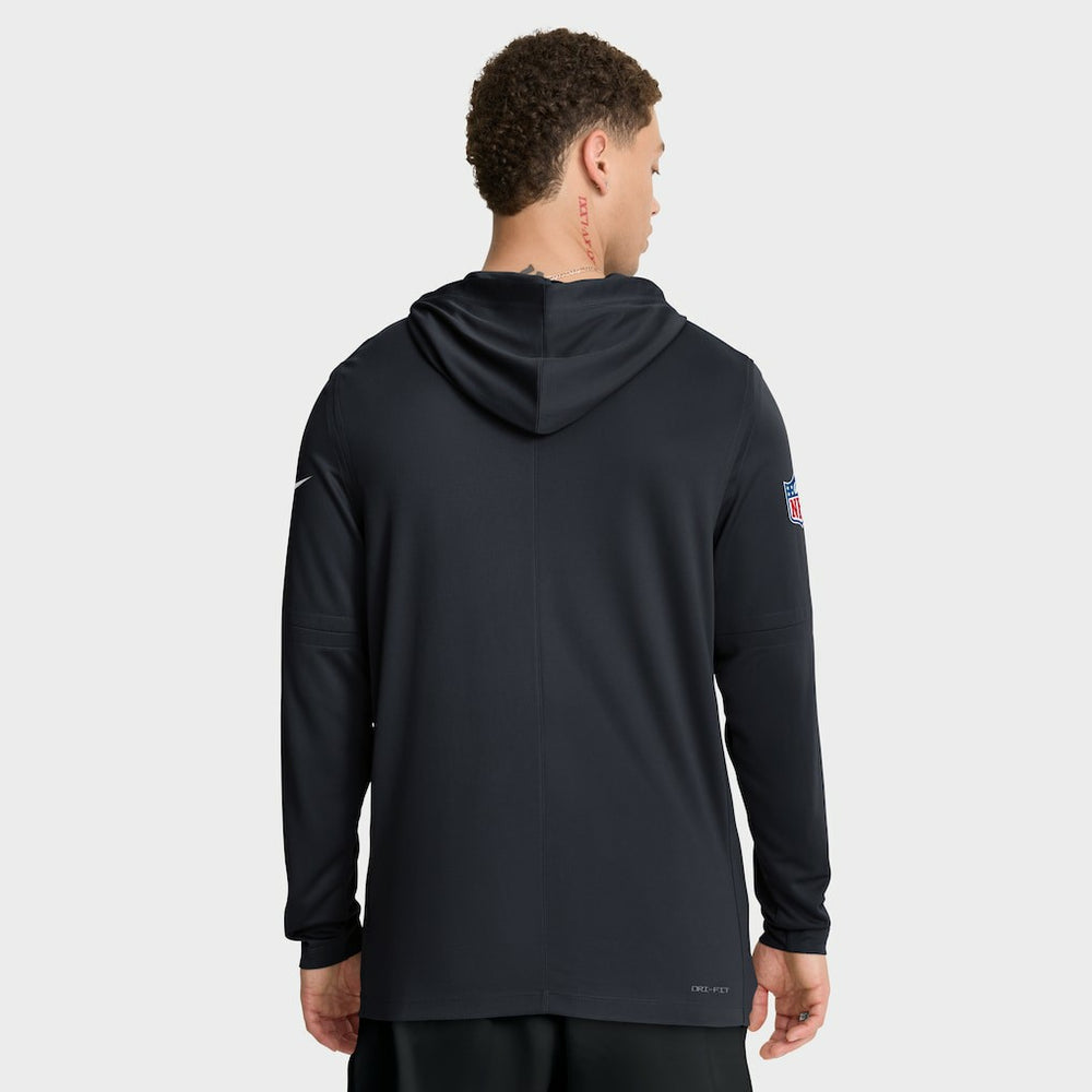 NFL Houston Texans Sideline Pass Accuracy Dri-FIT Long Sleeve Hoodie T-Shirt