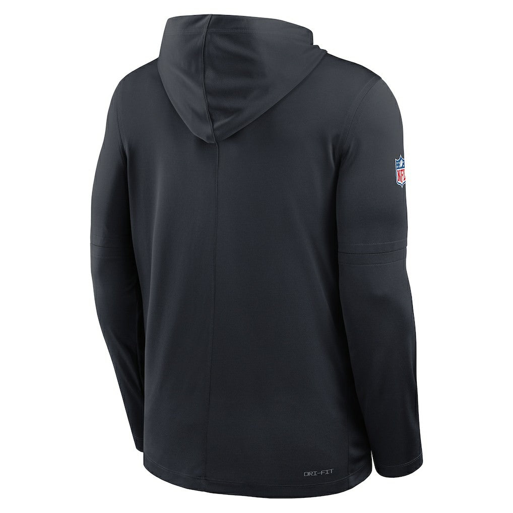 NFL Houston Texans Sideline Pass Accuracy Dri-FIT Long Sleeve Hoodie T-Shirt