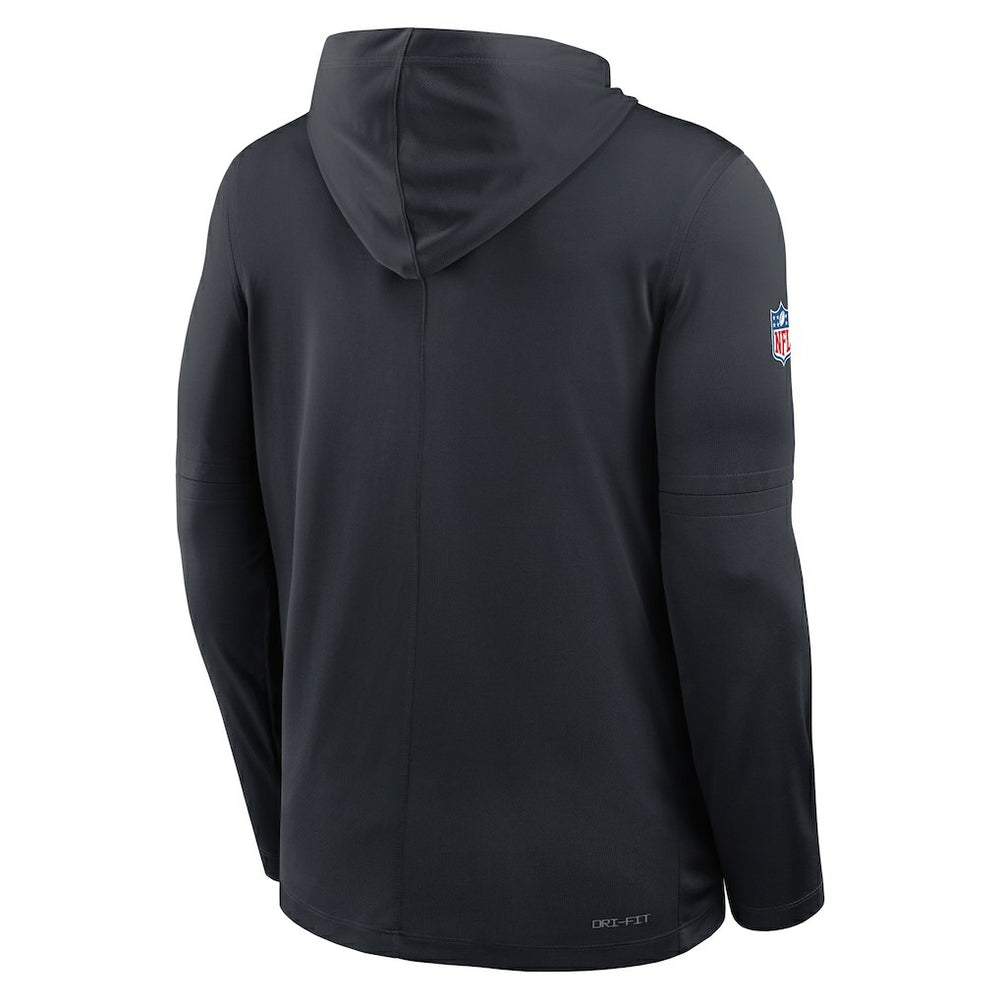 NFL Houston Texans Sideline Pass Accuracy Dri-FIT Long Sleeve Hoodie T-Shirt