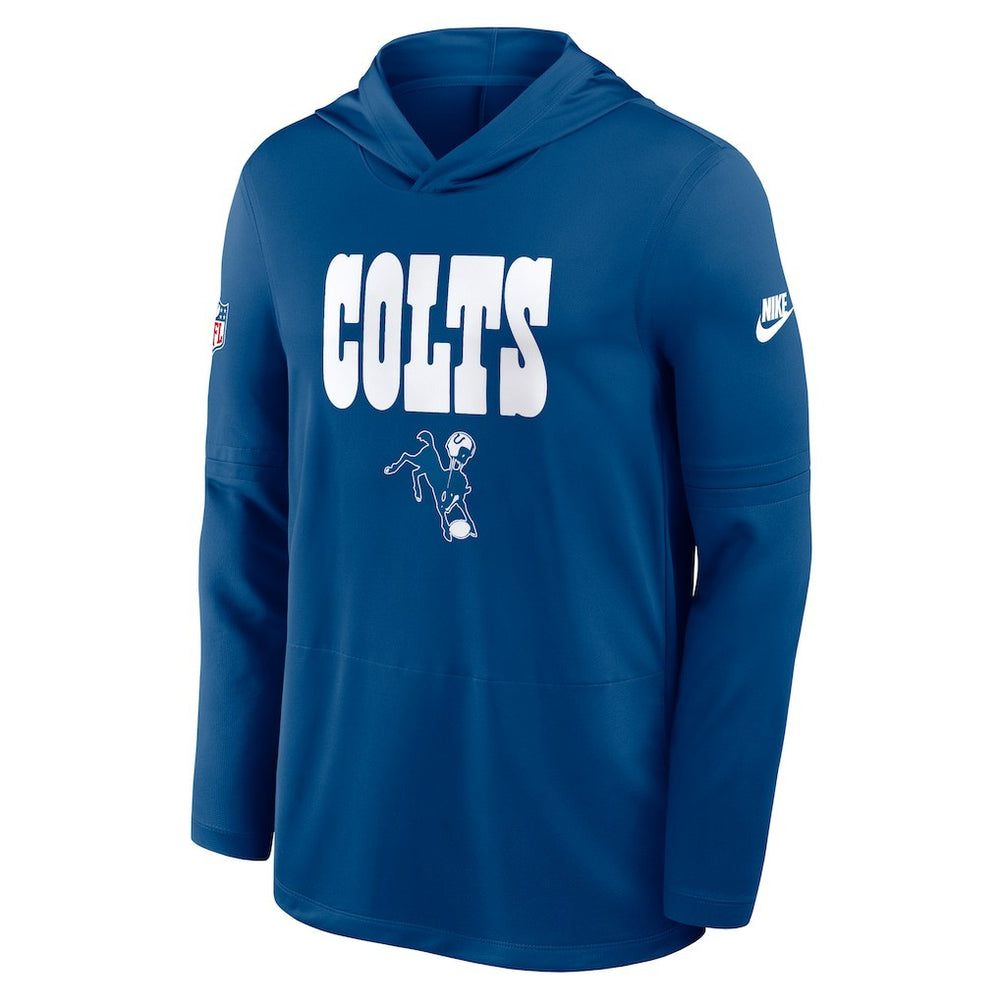 NFL Indianapolis Colts Sideline Pass Accuracy Dri-FIT Long Sleeve Hoodie T-Shirt