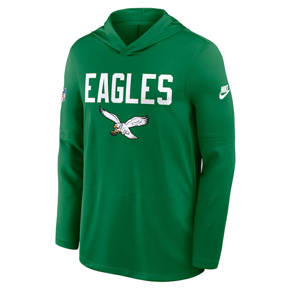 NFL Philadelphia Eagles Sideline Pass Accuracy Dri-FIT Long Sleeve Hoodie T-Shirt