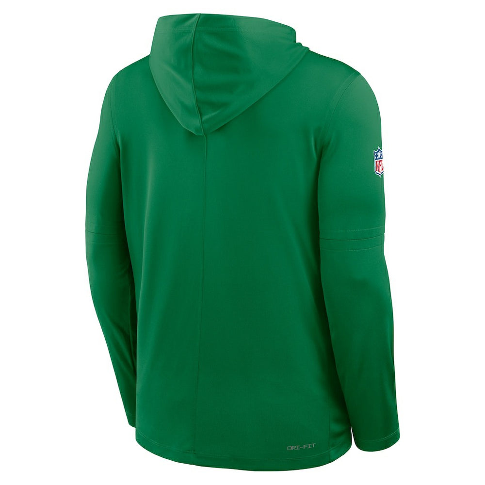 NFL Philadelphia Eagles Sideline Pass Accuracy Dri-FIT Long Sleeve Hoodie T-Shirt