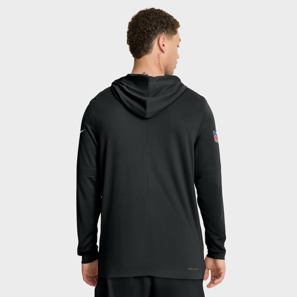 NFL Cincinnati Bengals Sideline Pure Fury Performance Long Sleeve Hoodie T-Shirt