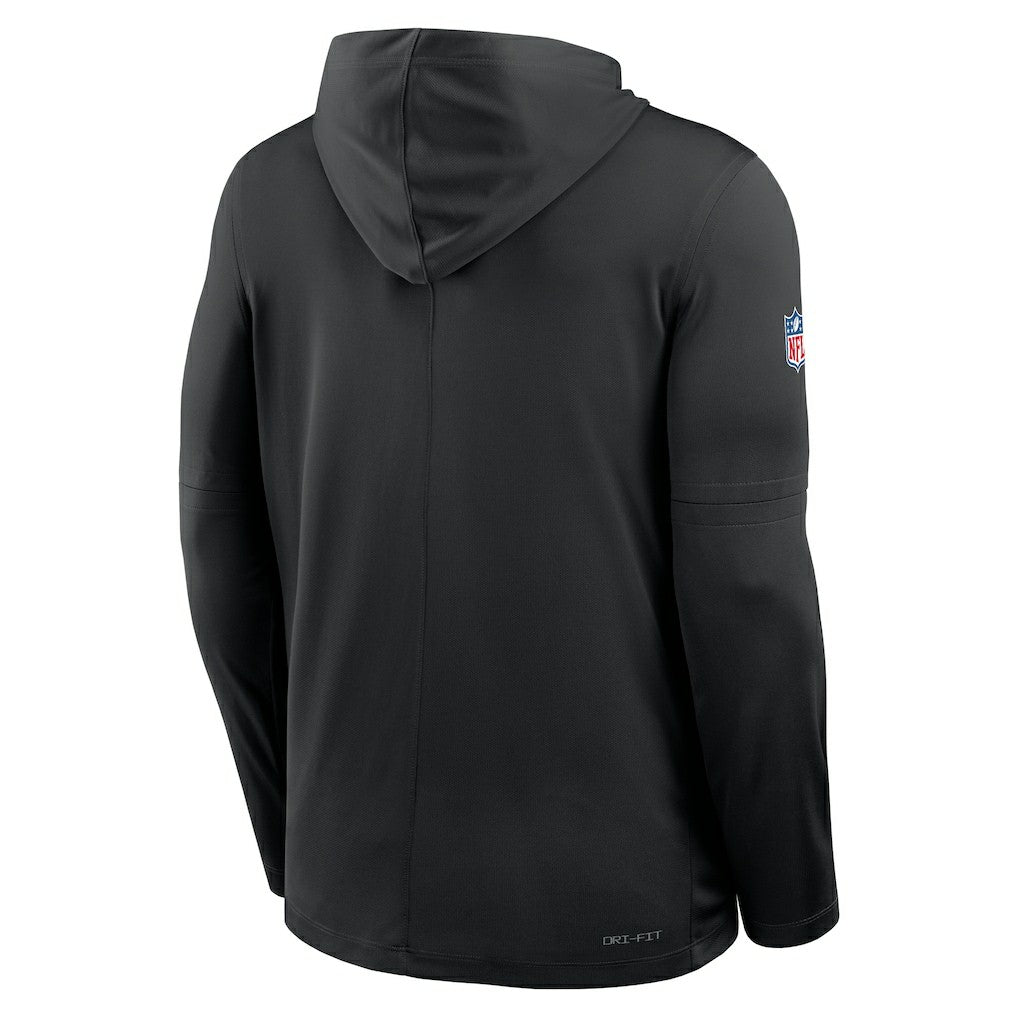 NFL Indianapolis Colts Sideline Pure Fury Performance Long Sleeve Hoodie T-Shirt