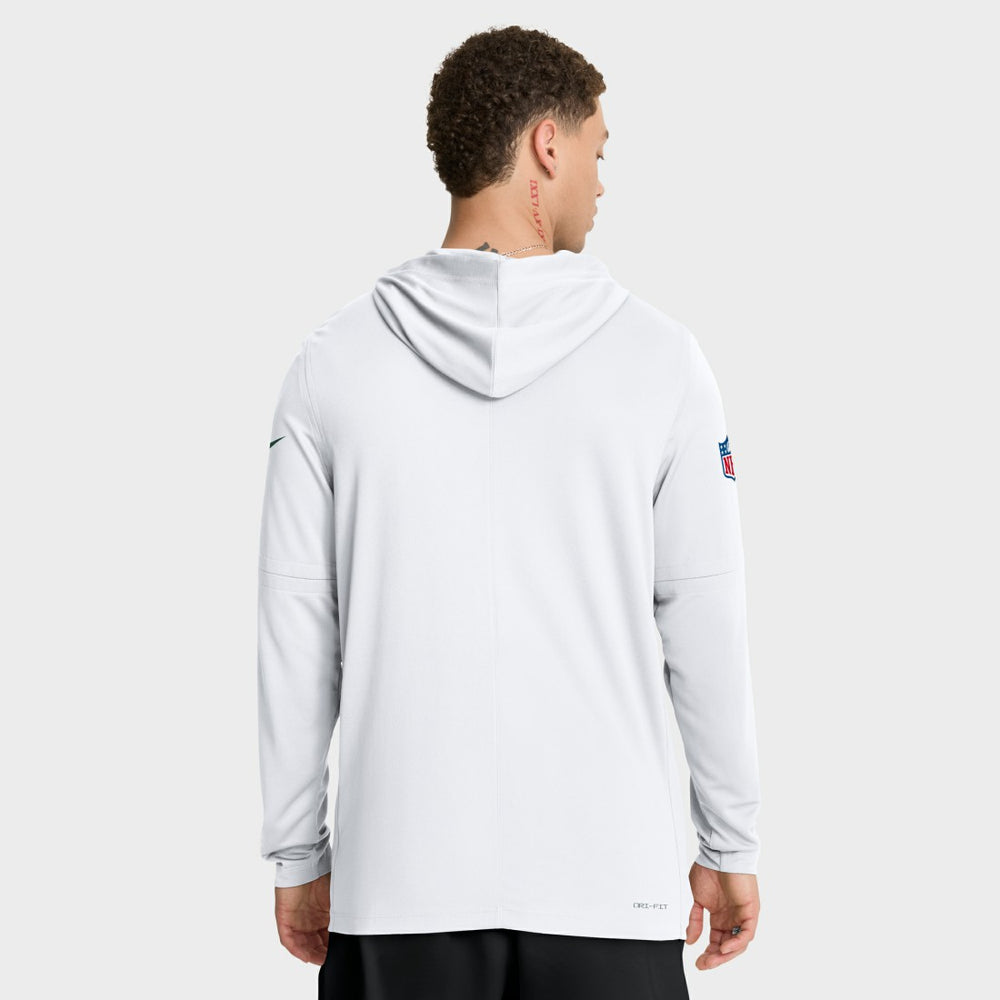 NFL Green Bay Packers Sideline Pure Fury Performance Long Sleeve Hoodie T-Shirt