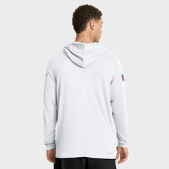 NFL Green Bay Packers Sideline Pure Fury Performance Long Sleeve Hoodie T-Shirt