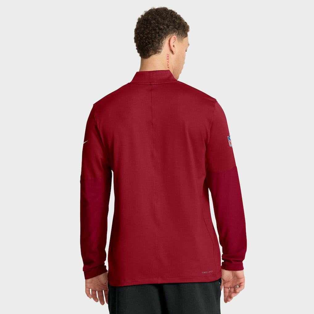 NFL Arizona Cardinals Sideline Dri-FIT Half-Zip Pullover