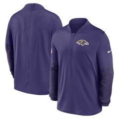NFL Baltimore Ravens Sideline Dri-FIT Half-Zip Pullover