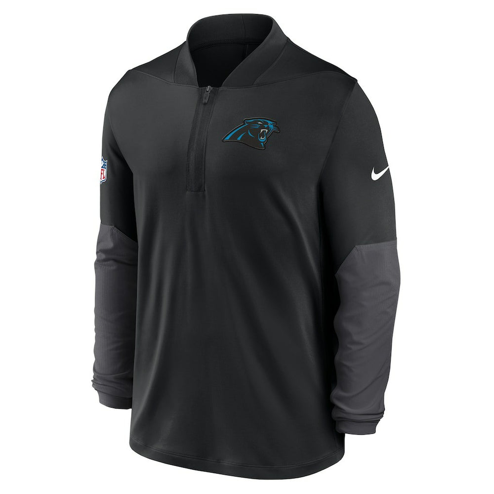 NFL Carolina Panthers Sideline Dri-FIT Half-Zip Pullover