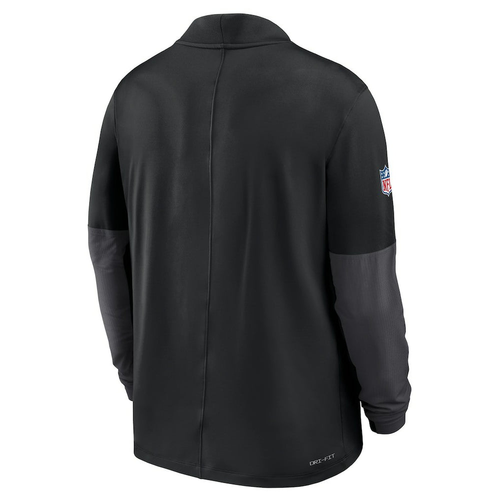 NFL Carolina Panthers Sideline Dri-FIT Half-Zip Pullover