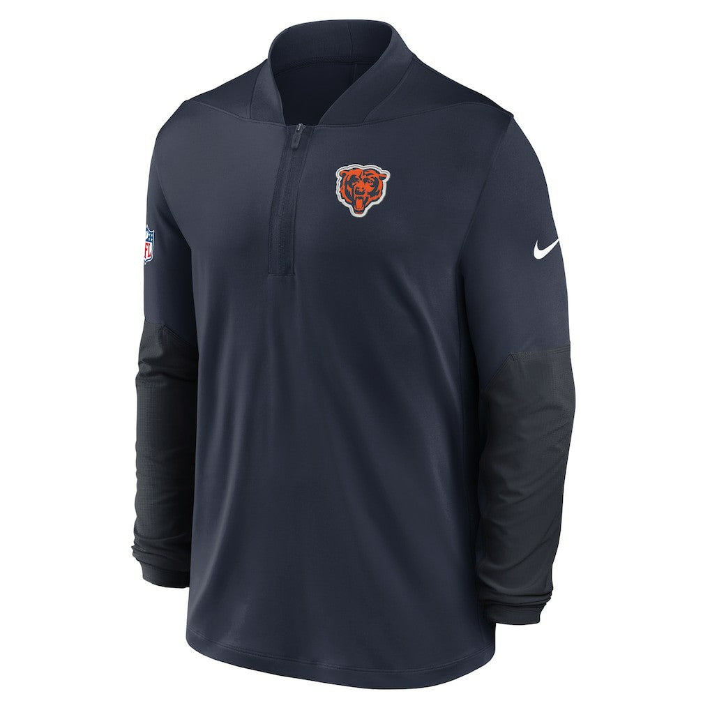 NFL Chicago Bears Sideline Dri-FIT Half-Zip Pullover