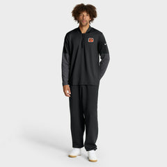 NFL Cincinnati Bengals Sideline Dri-FIT Half-Zip Pullover