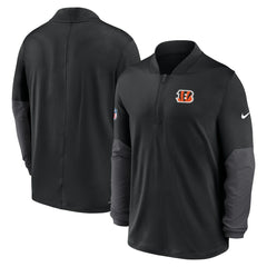 NFL Cincinnati Bengals Sideline Dri-FIT Half-Zip Pullover