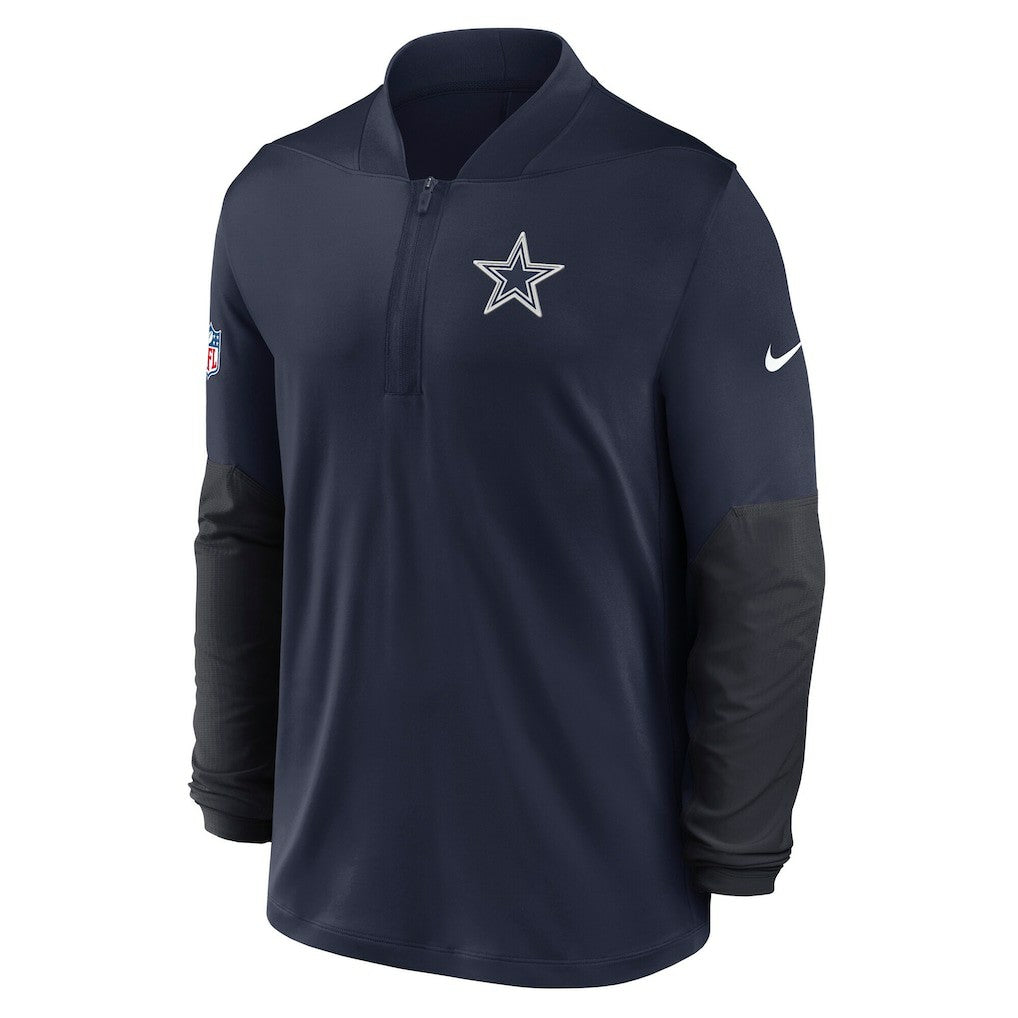 NFL Dallas Cowboys Sideline Dri-FIT Half-Zip Pullover