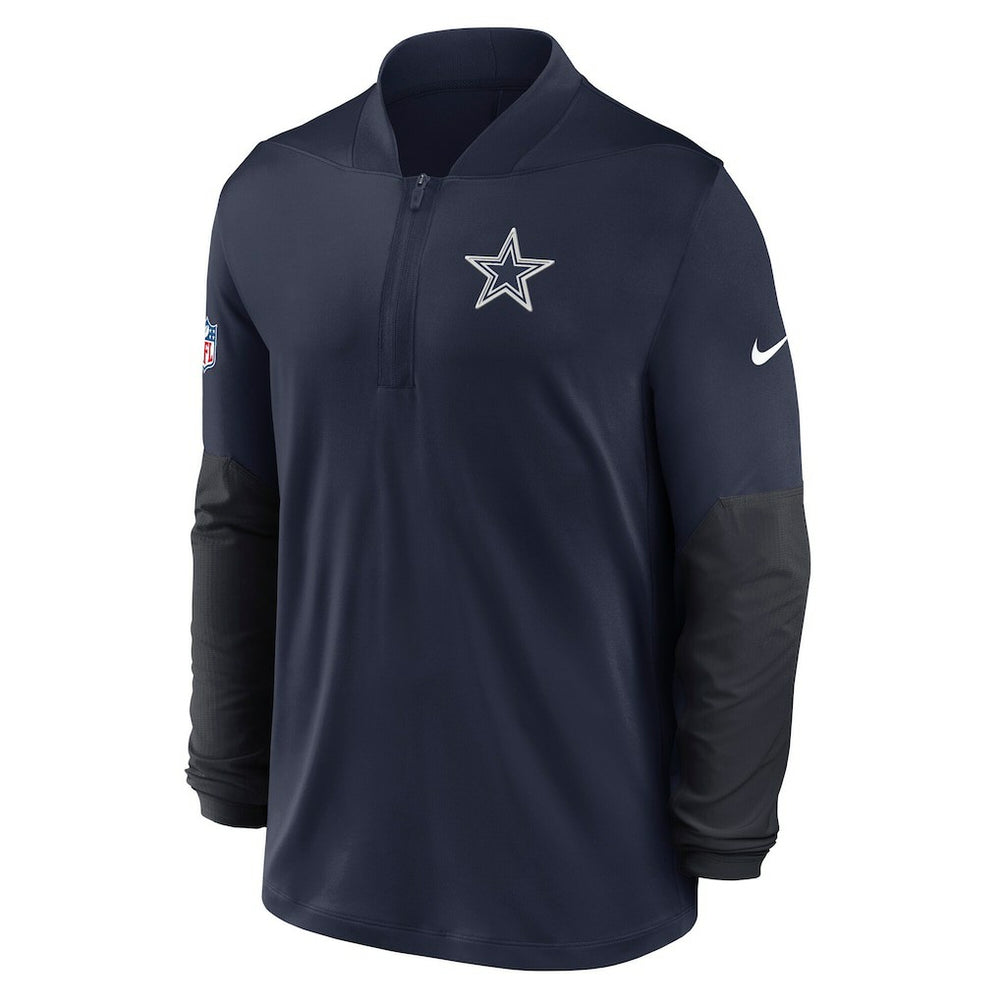NFL Dallas Cowboys Sideline Dri-FIT Half-Zip Pullover
