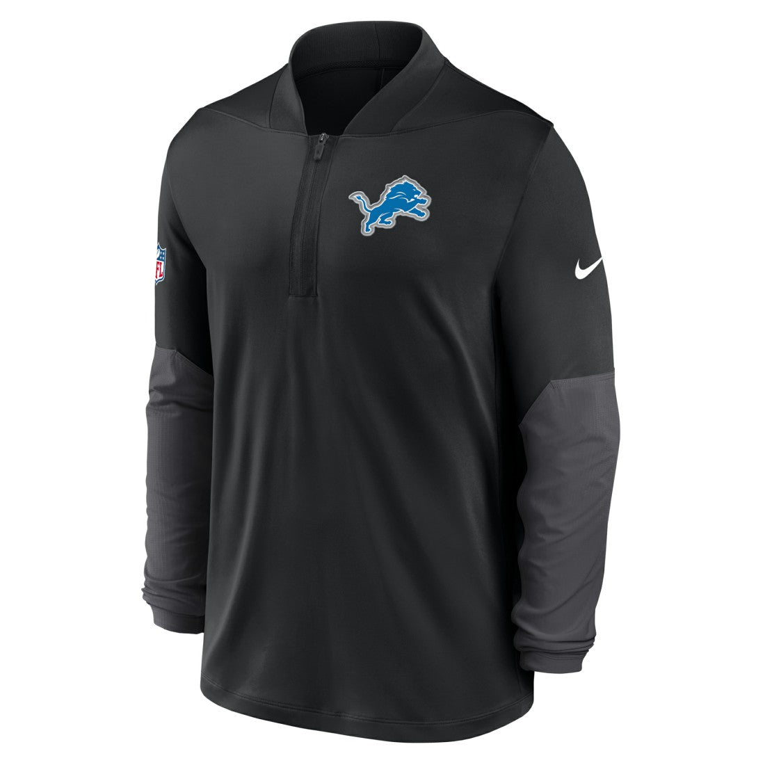 NFL Detroit Lions Sideline Dri-FIT Half-Zip Pullover