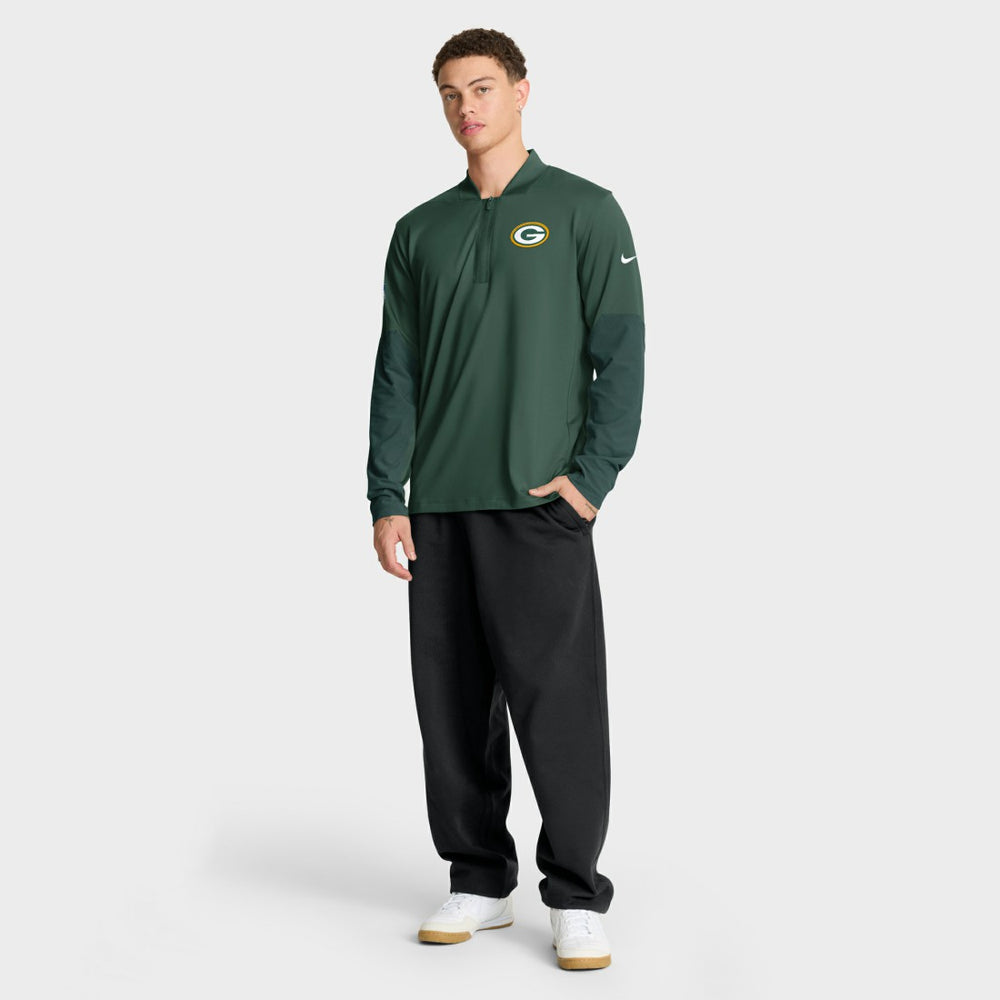 NFL Green Bay Packers Sideline Dri-FIT Half-Zip Pullover