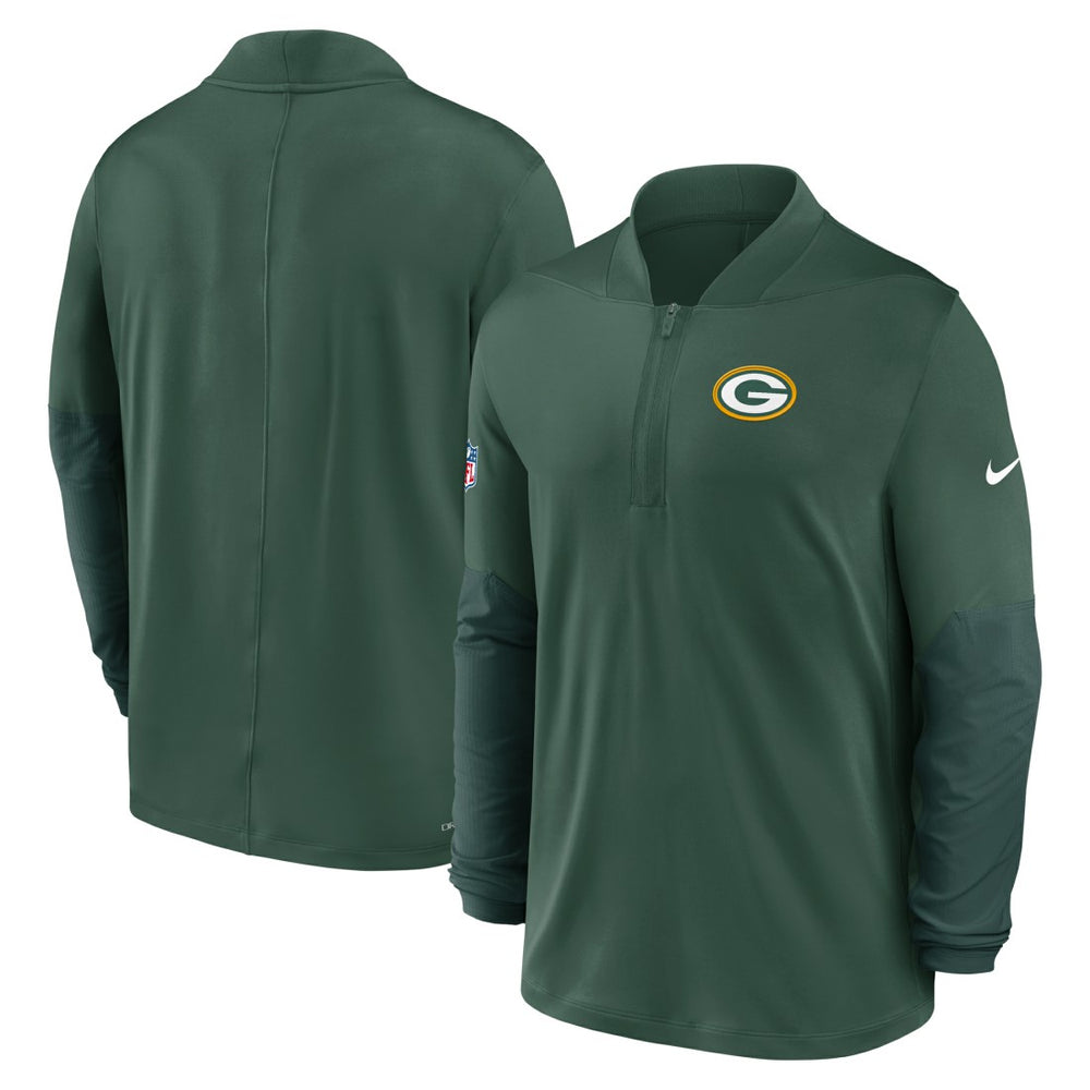 NFL Green Bay Packers Sideline Dri-FIT Half-Zip Pullover