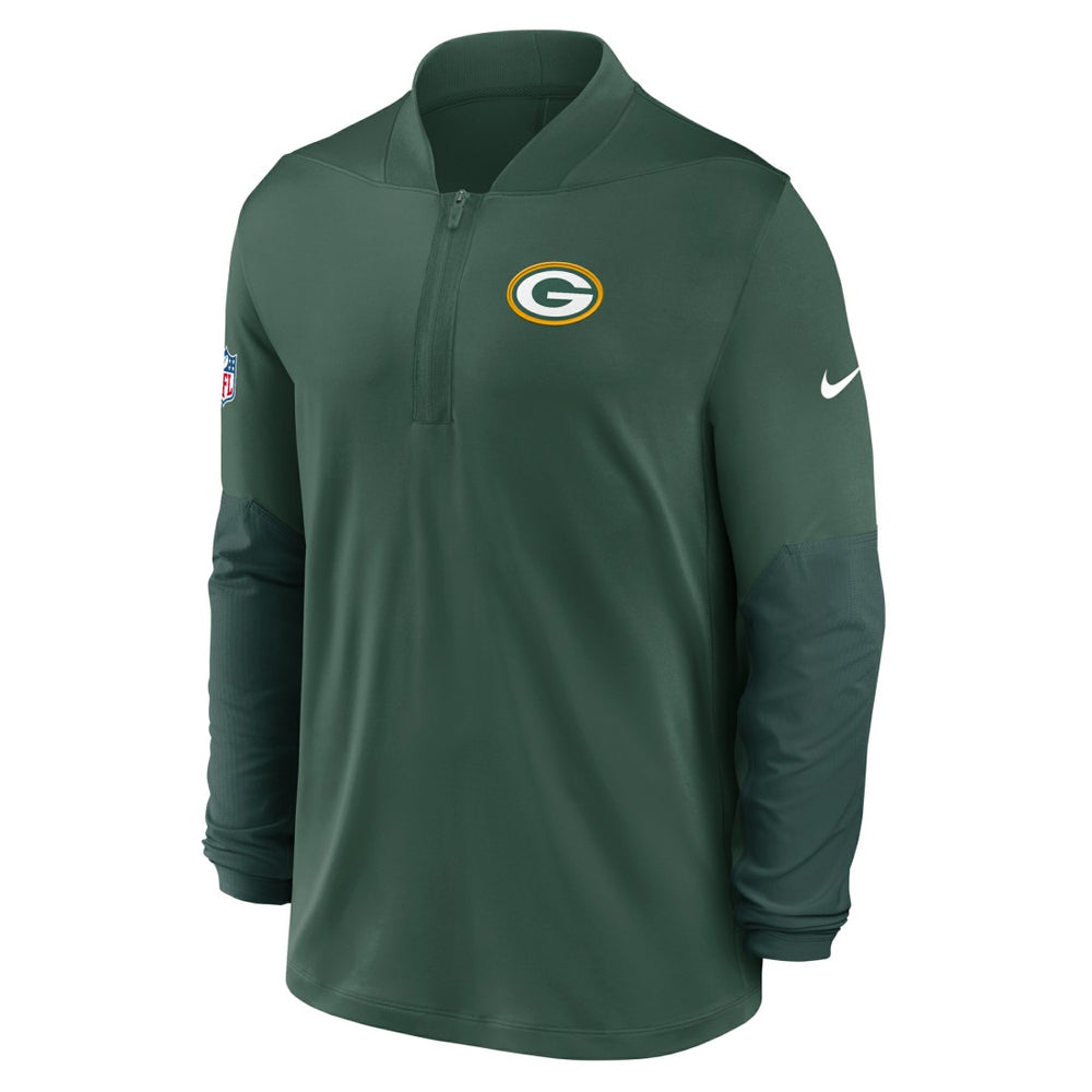 NFL Green Bay Packers Sideline Dri-FIT Half-Zip Pullover