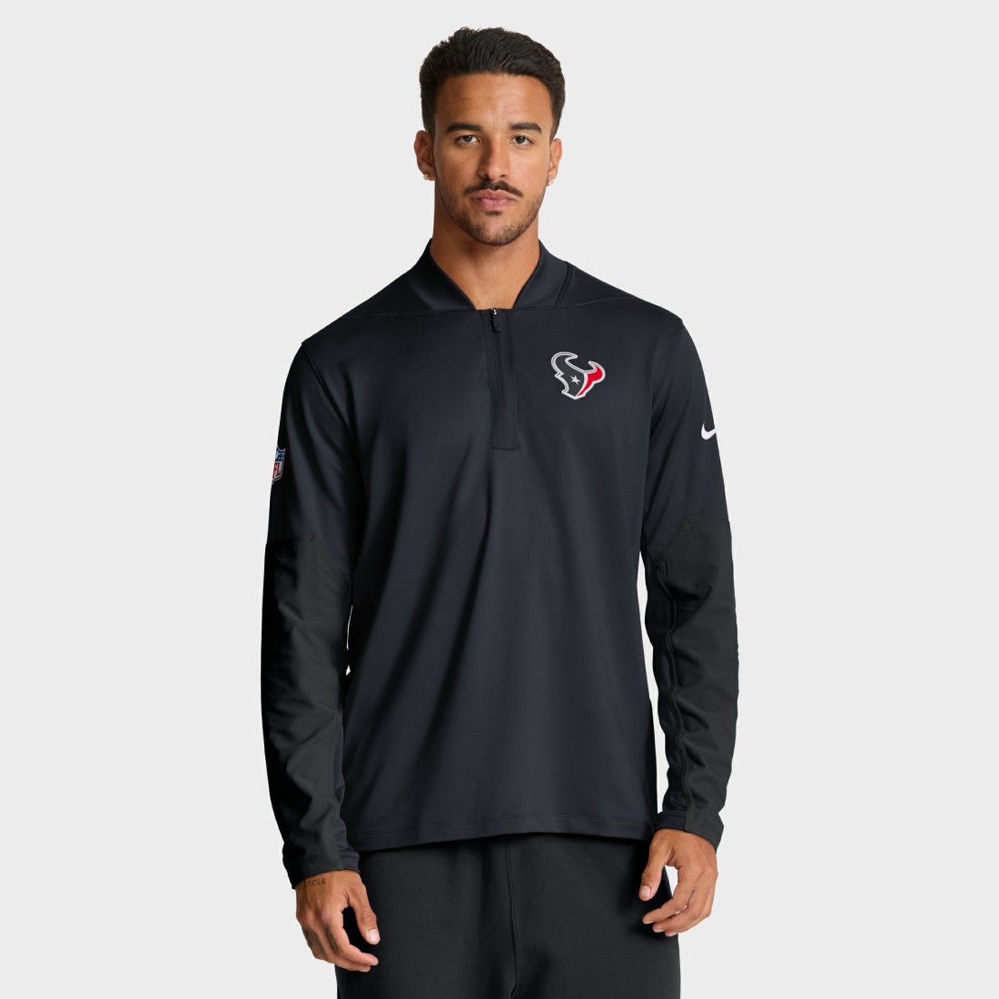 NFL Houston Texans Sideline Dri-FIT Half-Zip Pullover
