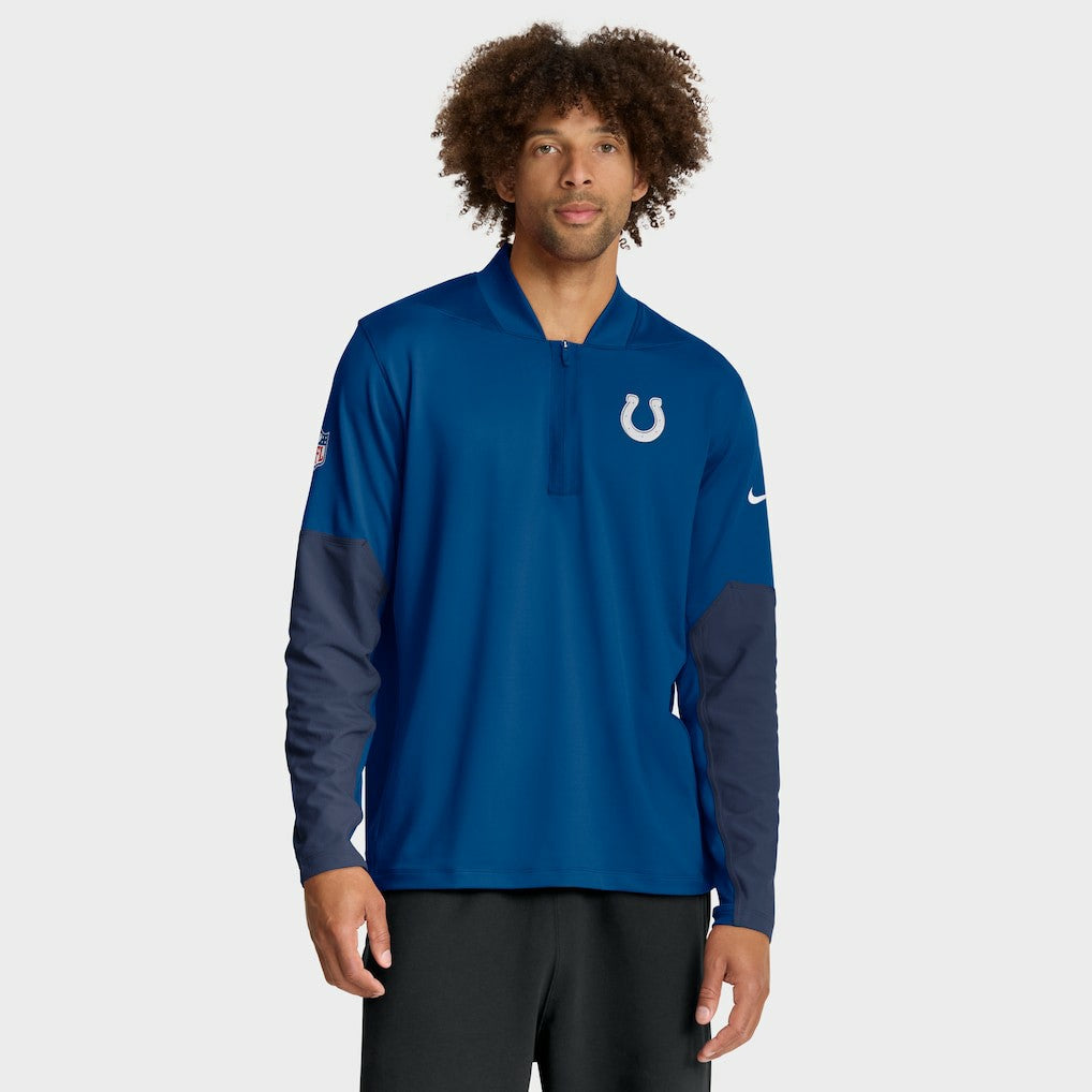 NFL Indianapolis Colts Sideline Dri-FIT Half-Zip Pullover