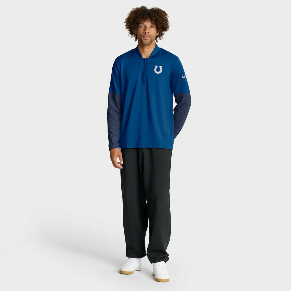 NFL Indianapolis Colts Sideline Dri-FIT Half-Zip Pullover