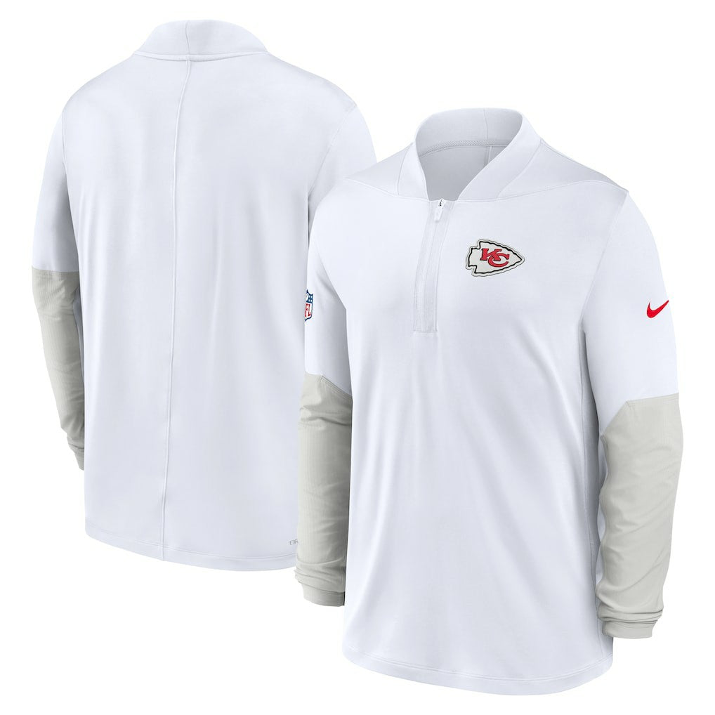 NFL Kansas City Chiefs Sideline Dri-FIT Half-Zip Pullover