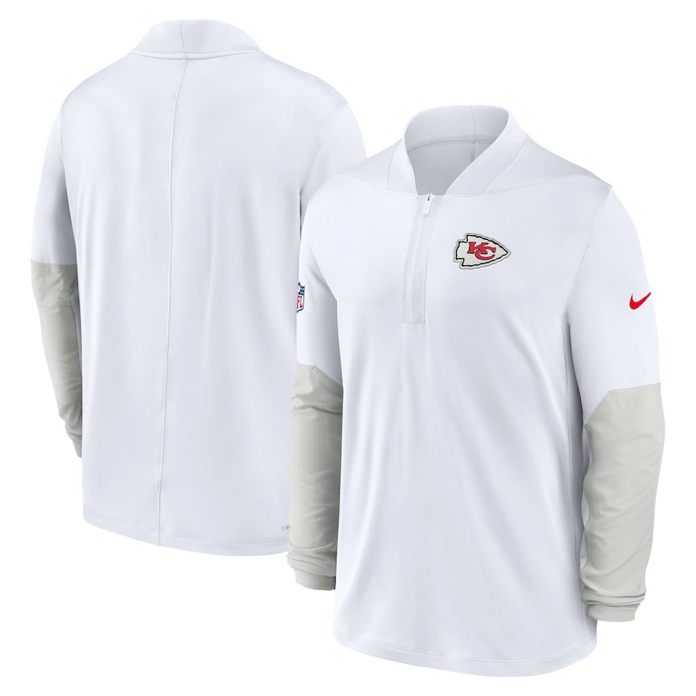 NFL Kansas City Chiefs Sideline Dri-FIT Half-Zip Pullover