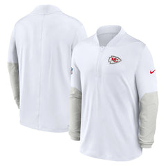 NFL Kansas City Chiefs Sideline Dri-FIT Half-Zip Pullover