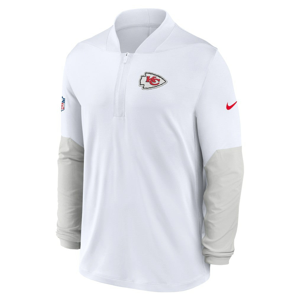 NFL Kansas City Chiefs Sideline Dri-FIT Half-Zip Pullover