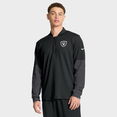 NFL Las Vegas Raiders Sideline Dri-FIT Half-Zip Pullover