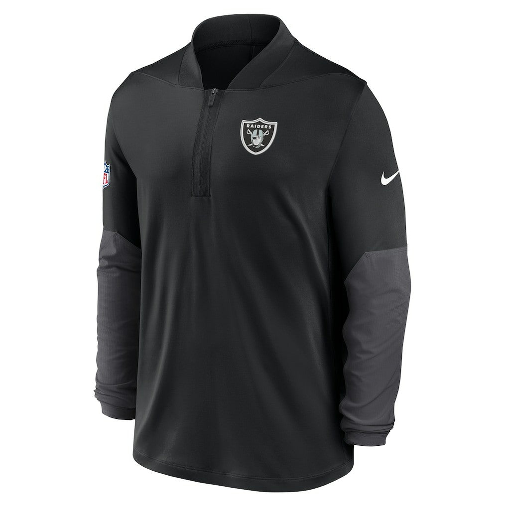 NFL Las Vegas Raiders Sideline Dri-FIT Half-Zip Pullover